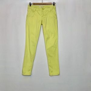 Jolt Low Rise Pants Cotton Apple Green 